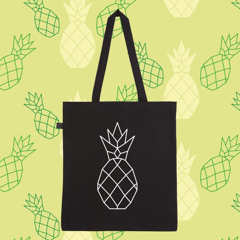 SHOPPER BAG borsa ORIGAMI PINEAPPLE...