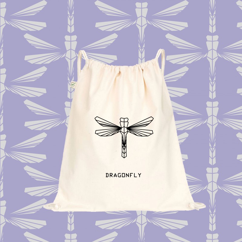 SHOPPER BAG ORIGAMI DRAGONFLY