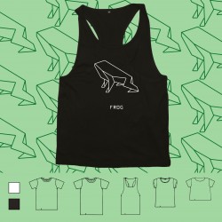 T-shirt ORIGAMI FROG rana