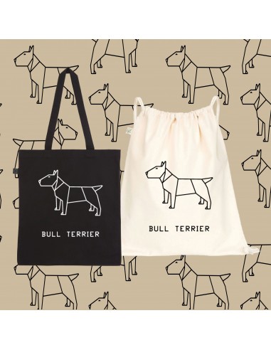 Shopper bag e sacca ORIGAMI BULL TERRIER