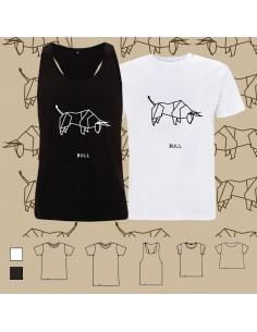 T-shirt ORIGAMI BULL