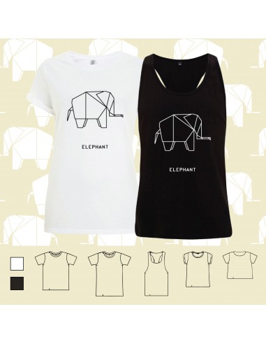 T-shirt ORIGAMI ELEPHANT elefante