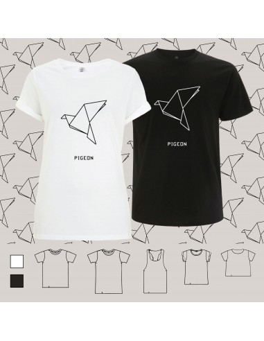 T-shirt ORIGAMI PIGEON piccione