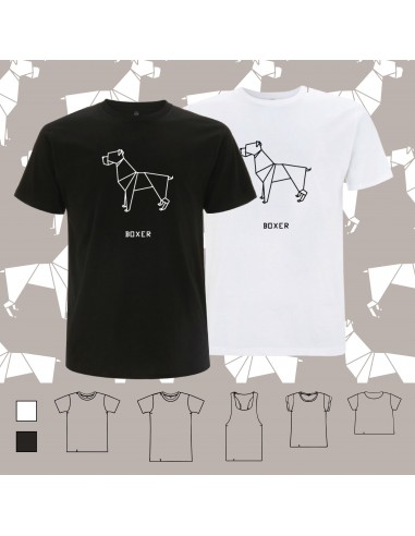 T-shirt ORIGAMI DOG BOXER