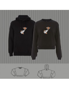 SWEATSHIRT ORIGAMI POP KOI...