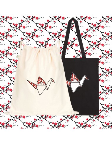 SHOPPER BAG and SACK ORIGAMI SAKURA...