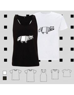 T-shirt ORIGAMI POP TANUKI