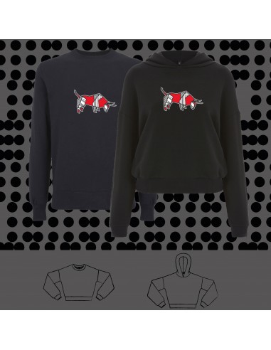 FELPA ORIGAMI POP BULL TORO