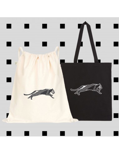 SHOPPER BAG BORSA ORIGAMI PANTHER POP...