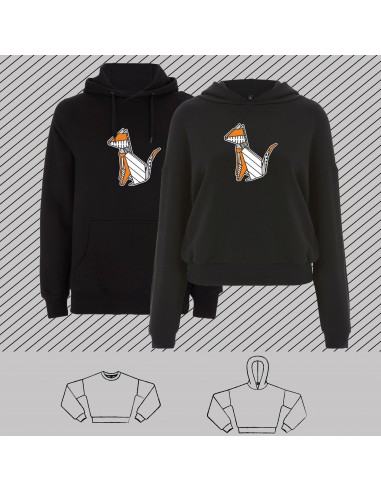 SWEATSHIRT ORIGAMI POP CAT