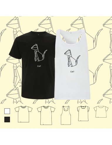 T-shirt ORIGAMI CAT