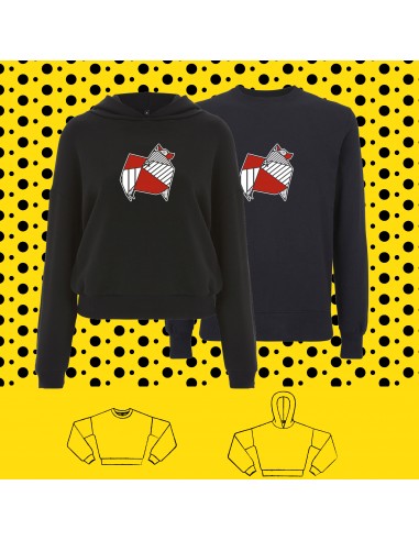 SWEATSHIRT ORIGAMI SPITZ POMERANIAN