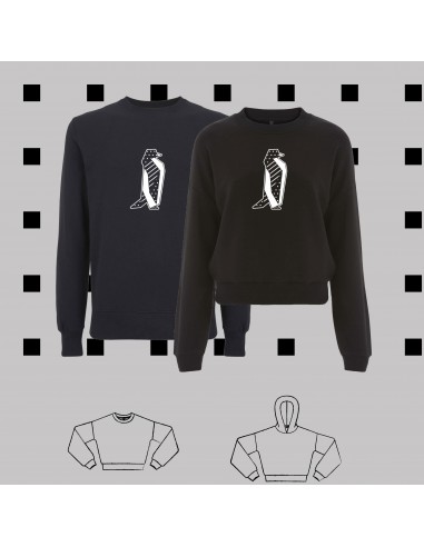 SWEATSHIRT ORIGAMI POP PENGUIN