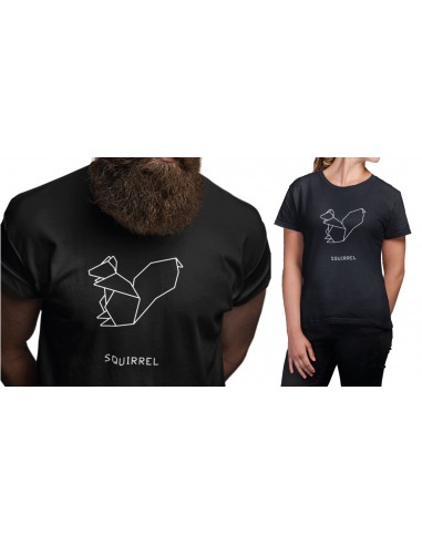 T-shirt ORIGAMI SQUIRREL scoiattolo