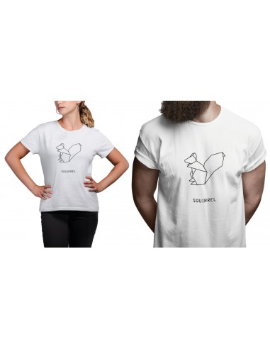 T-shirt ORIGAMI SQUIRREL scoiattolo