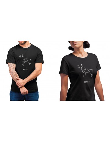T-shirt ORIGAMI DOG BOXER
