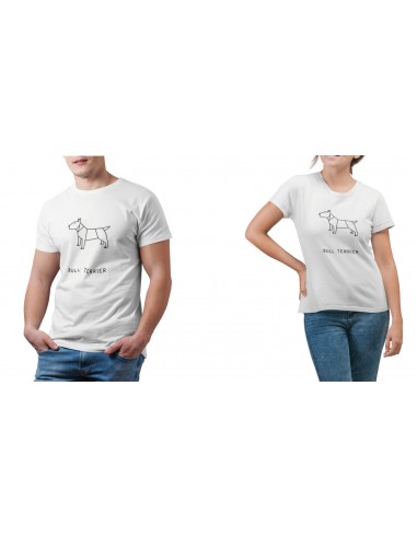 T-shirt ORIGAMI BULL TERRIER