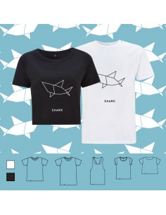 T-shirt ORIGAMI SHARK squalo