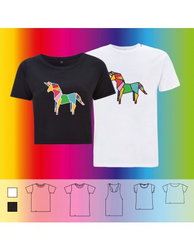 T-shirt ORIGAMI UNICORN PRIDE