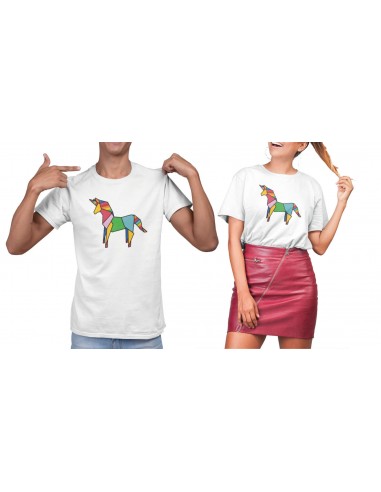 T-shirt ORIGAMI UNICORN PRIDE