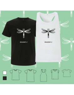 T-shirt ORIGAMI DRAGONFLY