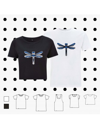 T-shirt ORIGAMI POP DRAGONFLY Libellula