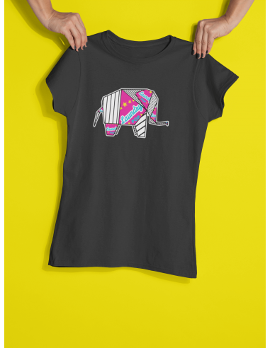 T-shirt ORIGAMI ELEPHANT LAUNDRY POP