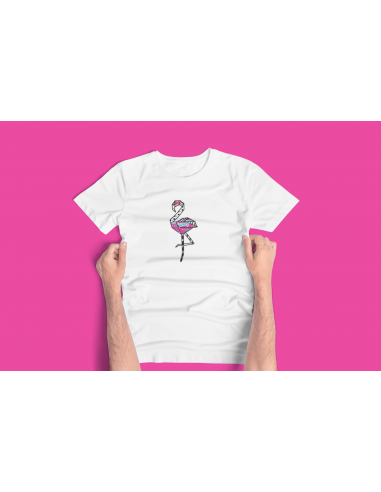 T-shirt ORIGAMI FLAMINGO LAUNDRY POP