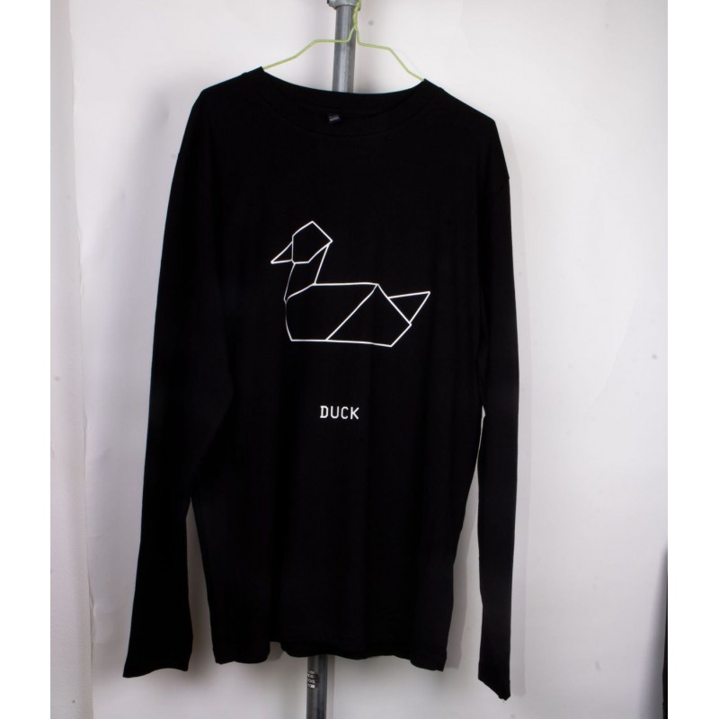 T-shirt long sleeve origami DUCK...