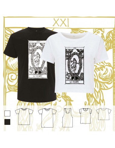 T-shirt TAROT OF MARSEILLES LE MONDE...