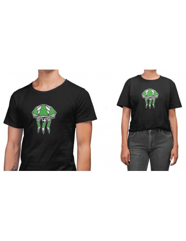 T-shirt ORIGAMI JELLYFISH POP GREEN