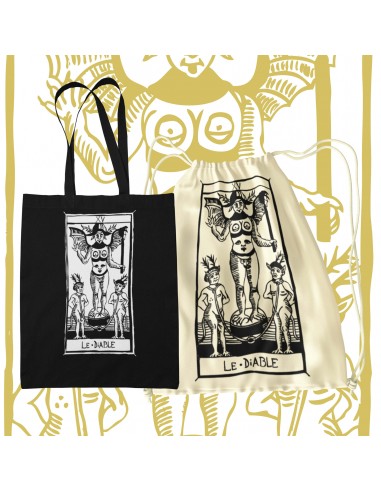 TOTE BAG DRAWSTRING BAG TAROT OF...