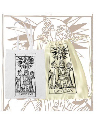 TOTE BAG, DRAWSTRING BAG TAROT OF...