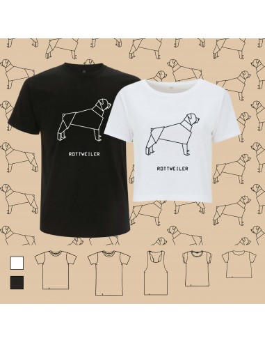 T-shirt ORIGAMI ROTTWEILER