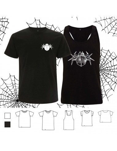 T-shirt ORIGAMI BLACK SPIDER...
