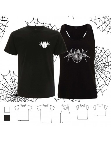 T-shirt ORIGAMI RAGNO SPIDER HALLOWEEN