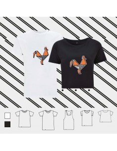 T-shirt ORIGAMI POP COCK gallo