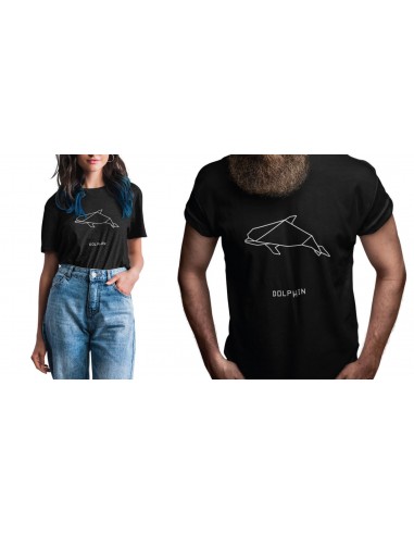 T-shirt ORIGAMI DOLPHIN delfino