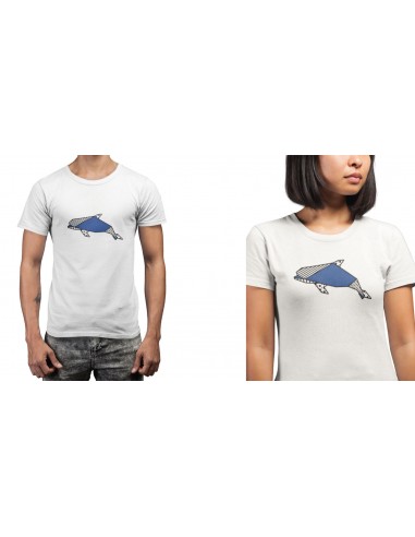 T-shirt ORIGAMI DOLPHIN POP