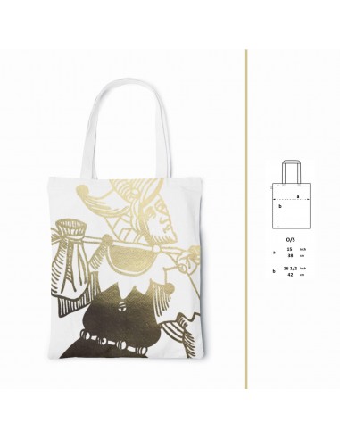 SHOPPER BAG GOLD TAROT OF MARSEILLES...