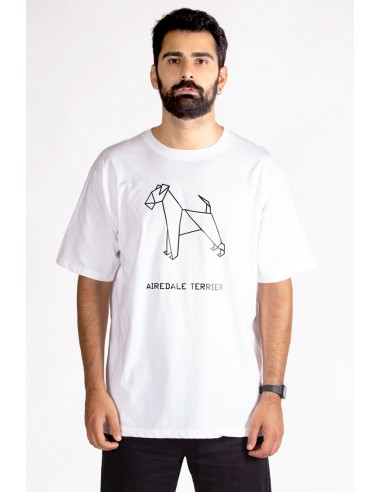 T-shirt Man Oversize ORIGAMI AIREDALE...