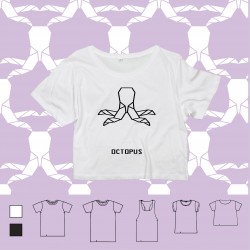 T-shirt ORIGAMI OCTOPUS polpo