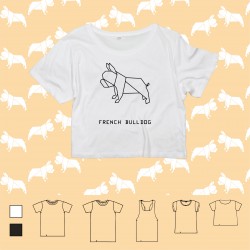 T-shirt ORIGAMI DOG FRENCH...